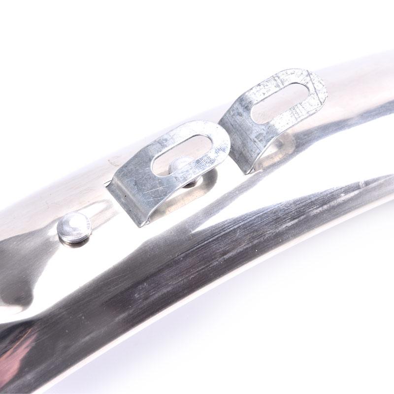 Передние и задние крылья для ретро-велосипеда 700C 27'' из нержавеющей стали для шоссейного велосипеда