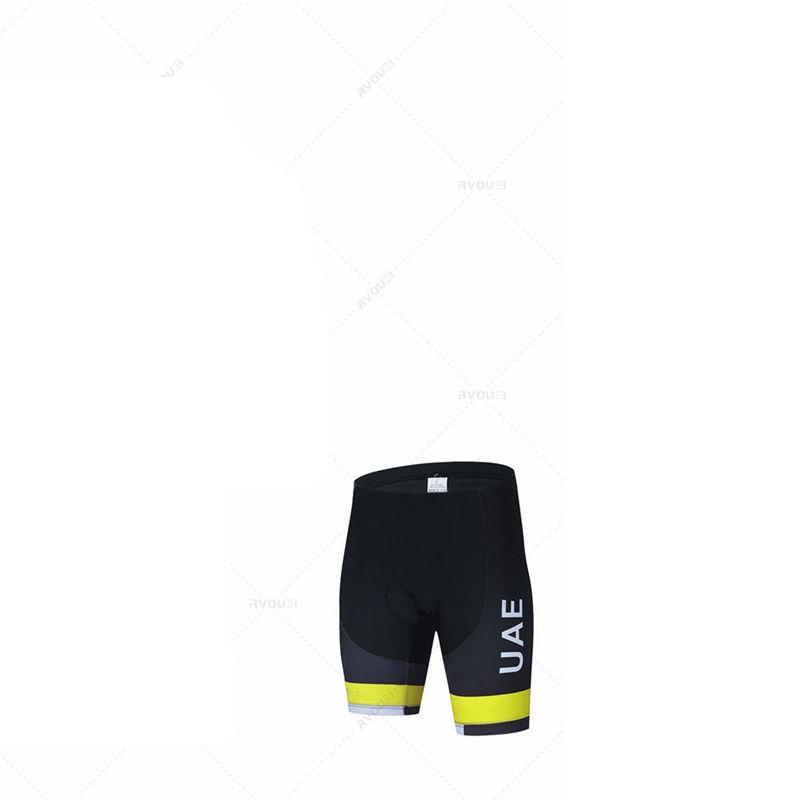 Uae Team Cycling Clothing Set for Men, Bike Clothing, Breathable Anti-UV Bicycle Wear, Short Sleeve Cycling Jersey and Bib Sets
