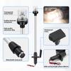 22Inch LED Sailing Signal Light Marine Boat Yacht Navigation Light Polygonal/Round Fixed Type with Socket Light Anchor Lamp