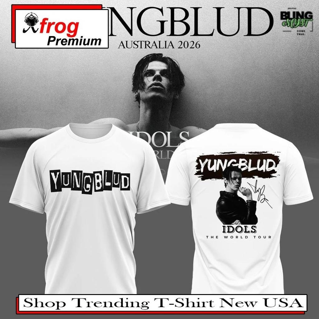 Yungblud IDOLS The World Tour 2026 T-Shirt Unisex All Sizes