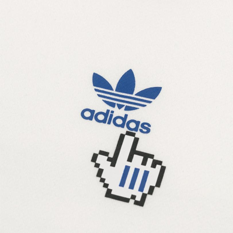 Adidas Мужская толстовка с капюшоном Originals Trefoil Sha Kc, белая GN2707