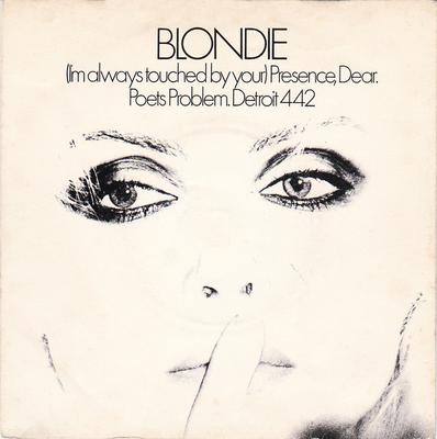 7-дюймовая пластинка BLONDIE Im Always Touched By Your Presen CHS2217 Chrysalis 1978 UK Rock Б/у