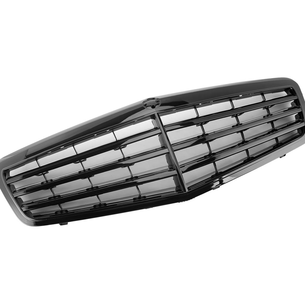Черная передняя решетка радиатора подходит для Mercedes-Benz E-Class W212 E350 E550 2010-2013