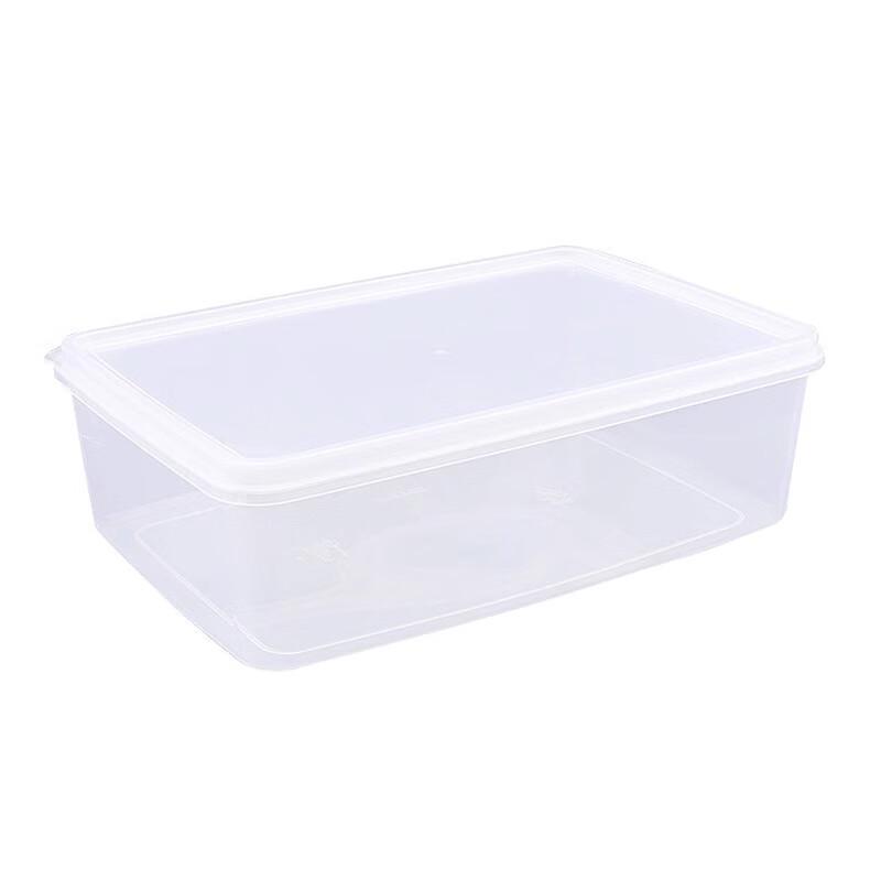 Пластиковый контейнер для хранения продуктов, прямоугольный, глубокий, 15 л, с двойными защелками