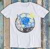 Ван Гог Звездная ночь Арт Мультфильм Мем Смешной Подарок Футболка T-Shirt 8101