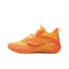 Li Ning Kids Basketball Star Energy 1 Comfortable Fashion Breathable Low Top Basketball Shoes Kids Sneaker Sunshine-Orange YKBV116-5