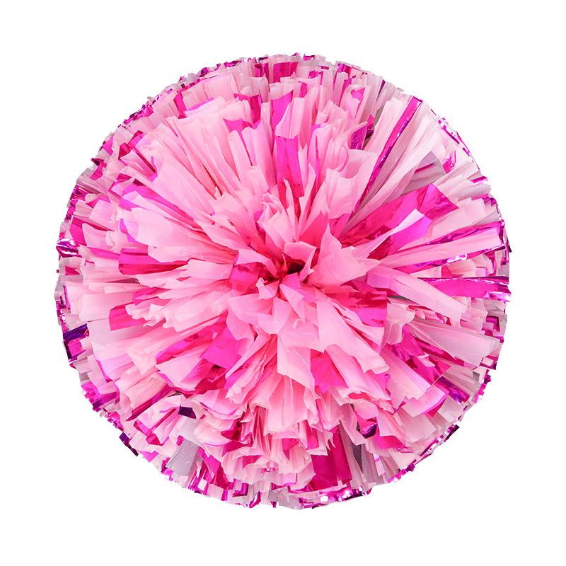 Женские разноцветные помпоны для черлидинга, шарики для черлидинга, черные и синие, золотые, серебряные, красные, зеленые, танцевальные аксессуары для черлидинга