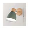 Nordic Metal Iron Macaron Bedroom Bedside Wall Lamp Wall Sconce,green