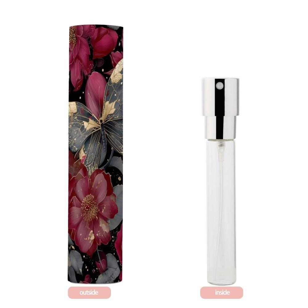 Butterfly Rotating Bottle 10ML Atomizer Bottle Portable Spray Bottle Liquid Dispensing