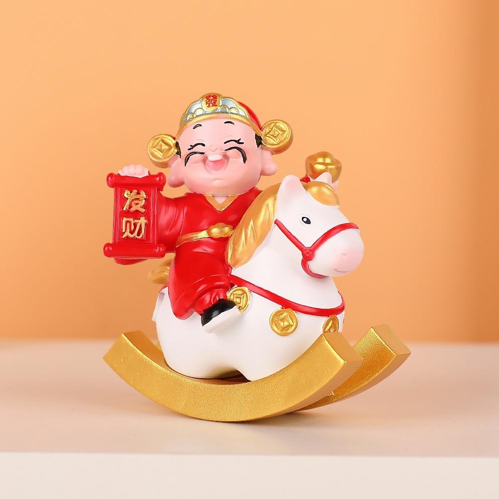 Year of The Horse 2026 Horse Year Figurines Resin Horse Statue Office Decoration