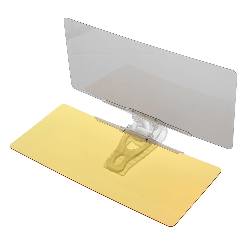 Автомобильный солнцезащитный козырек HD с защитой от солнечного света, ослепительные очки дневного и ночного видения, зеркало для вождения, УФ-складывание, откидывающийся вниз, прозрачный обзор