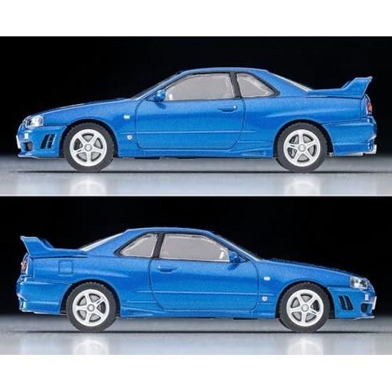 TOMYTEC Tomica Limited Vintage Neo 1 64 LV-N353b Nissan Skyline 2-дверное спортивное купе 25GT TURBO Дополнительные детали Синий 2000 Модель Готовая модель 335306