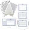 4/6Pcs DIY Guide Envelope Template Precision Writing Clear Calligraphy Stencil  Student