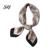 Work Scarf Silky Paisley Printing Smooth Texture Wrinkle-Resistant Windproof Breathable Fabric Imitation Silk Commuting Business Layering Neck