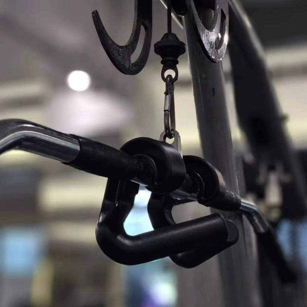 1 Pair Grip Handle Attachments for Pull up, Resistance Band, Barbells, Fitness Equipment Pullup Handle Attachment