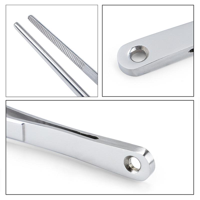 30 см кухонный пинцет тонкий пинцет щипцы сверхдлинные из нержавеющей стали кулинарные пинцеты для барбекю инструменты для бармена