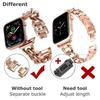 Ремешок из нержавеющей стали для Apple Watch Ultra 3 2 49 мм 11 10 9 8 7 42 мм 41 46 45 мм Ремешок для iWatch 6 SE 38 40 44 мм Роскошный браслет