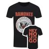 Полиэстеровая футболка с графикой Ramones, унисекс, летняя, с коротким рукавом, модный бренд, футболка, роскошная, повседневная, винтажные футболки