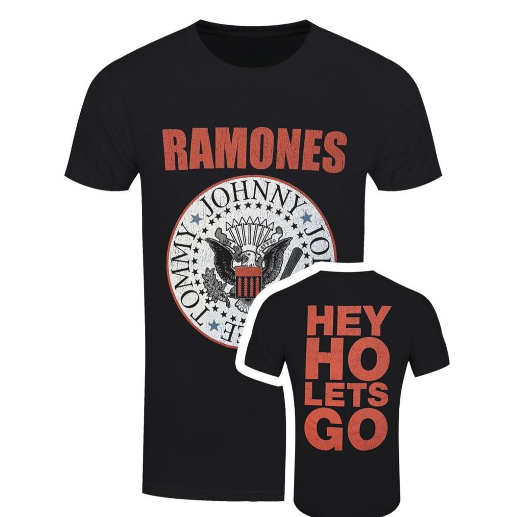 Полиэстеровая футболка с графикой Ramones, унисекс, летняя, с коротким рукавом, модный бренд, футболка, роскошная, повседневная, винтажные футболки