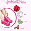 Foot Tub Foot Soaking Shoes Bath Massage Therapy Boots Portable Massage Home Feet Relaxation Slipper Acupoint Health Care