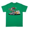 Эд Рот RAT FINK Рождественский Праздничный Санта Рубашка Зеленая Унисекс S-5XL HS351 Унисекс Футболка