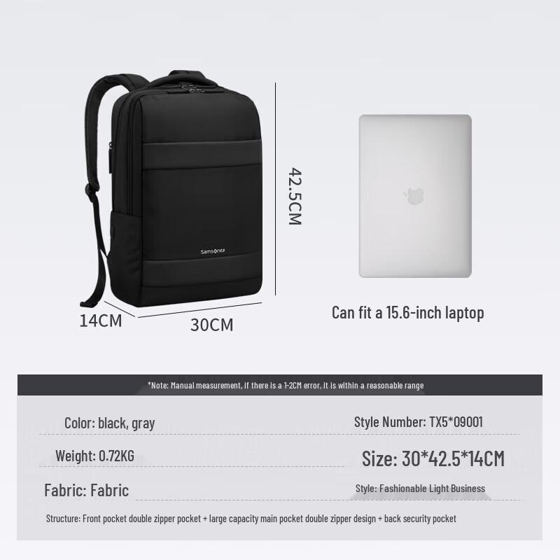 Деловой рюкзак Samsonite для 15,6-дюймового ноутбука