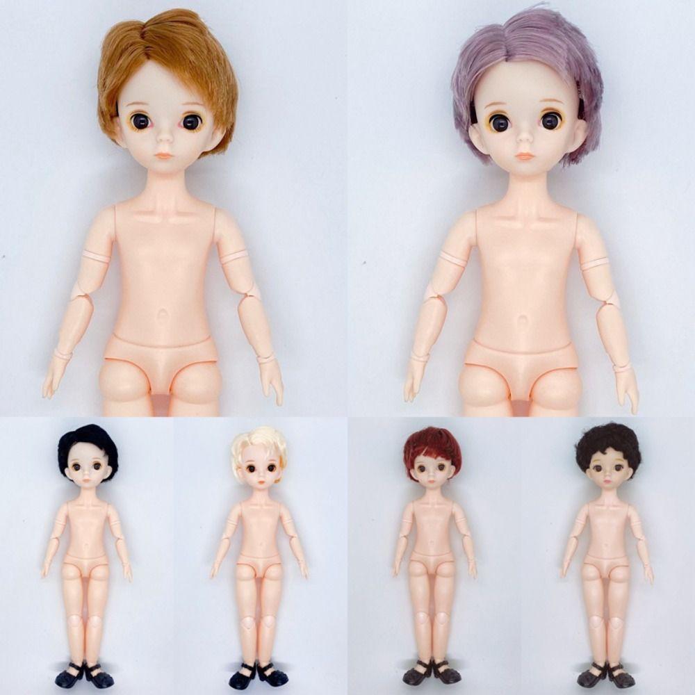 3D Глаза Куклы Мальчики Игрушка Суставчатая Поворотная BJD Суставы Кукла Игрушка для Девочек 1/6 BJD Кукла Комплект