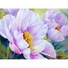 Diamond Painting Pink Flowers Full Drill Kits Handmade DIY Diamond Embroidery Mosaic Painting