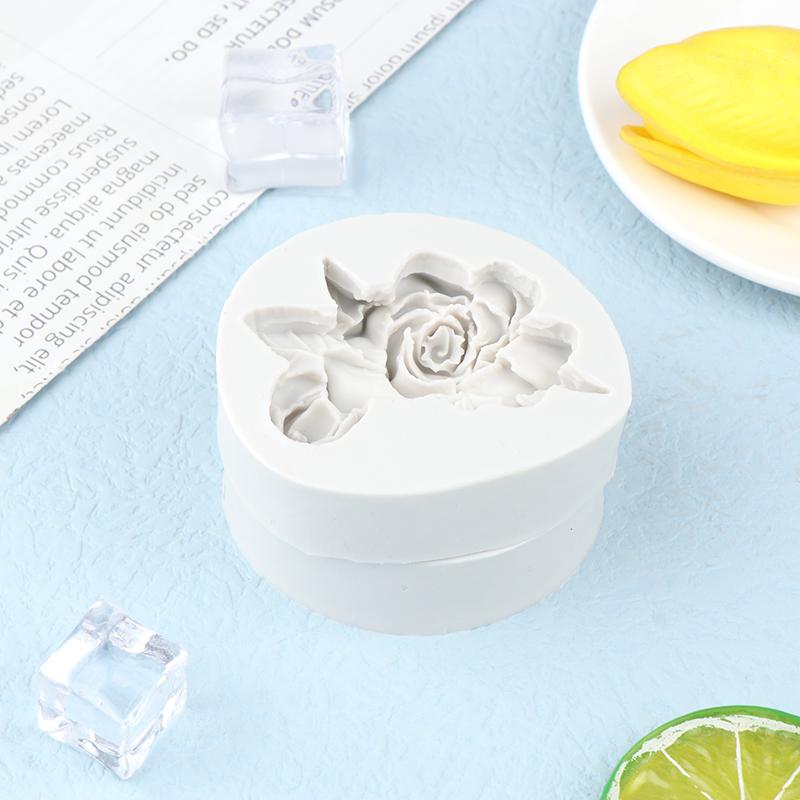 1 шт. силиконовая форма в форме цветка Gardenia Plumeria Rubra мыло помадка формы DIY торт желе шоколад украшения инструмент для выпечки