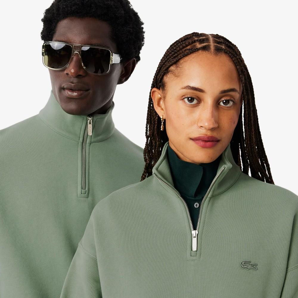 Lacoste Мужской свободный пуловер с полумолнией SH7759-55NS86