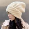 Winter Woolen Hat, Thick Thread Pile Hat, Autumn and Winter Warm and Thick Casual Knitted Hat