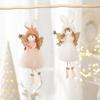 2pcs Christmas Decorations Cute Angel Girl Doll Christmas Tree Pendant Christmas Supplies Plush Material