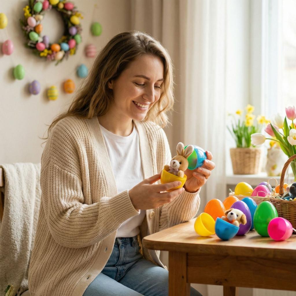 36pcs  Easter Egg Plush Animal Toys