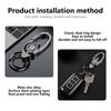 For Skoda Car KeyChain Keyring Key Holder Emblem Auto Accessories VRS Superb Yeti Octavia Enyaq Rapid Karoq Derivati udcx63