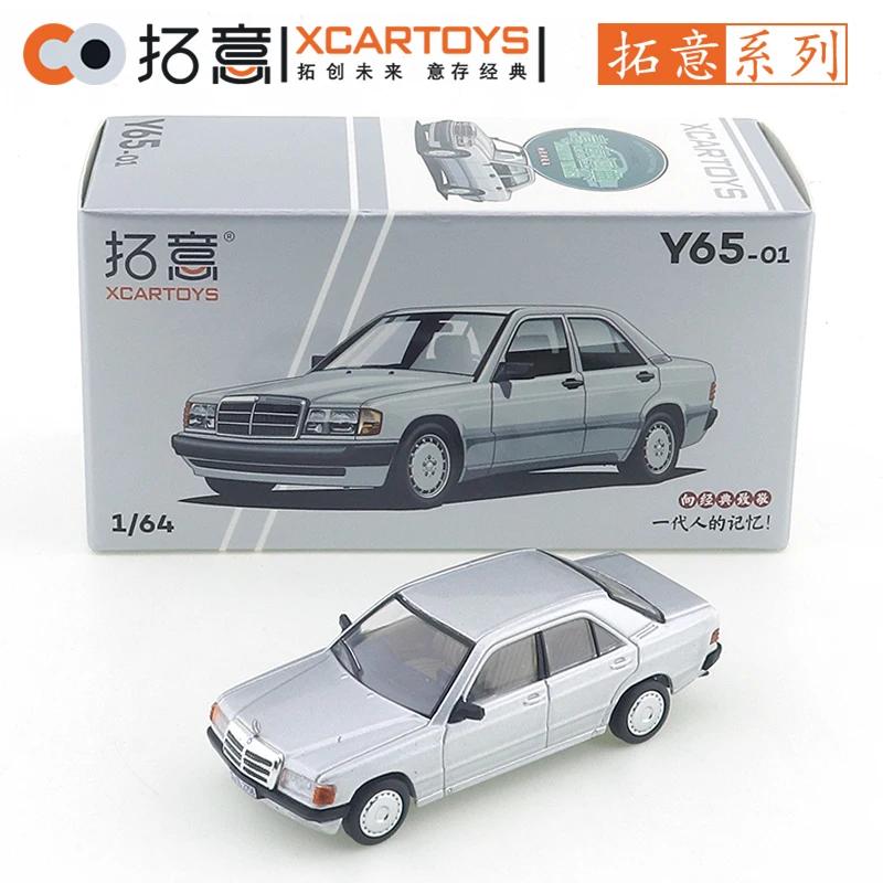XCARTOYS 1/64 Mercedes Benz 190E Классический Автомобиль Игрушки из Сплава Транспортное Средство Металлическая Литая Модель Детский Рождественский Подарок Игрушки для Мальчиков
