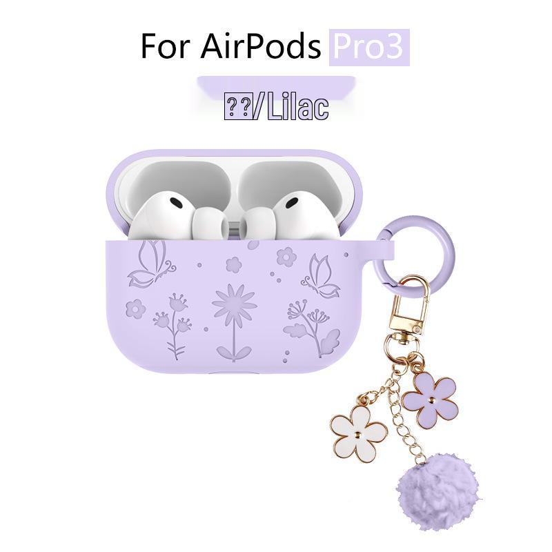 Защитный чехол для AirPods Pro 3: Креативный 3D-резной дизайн