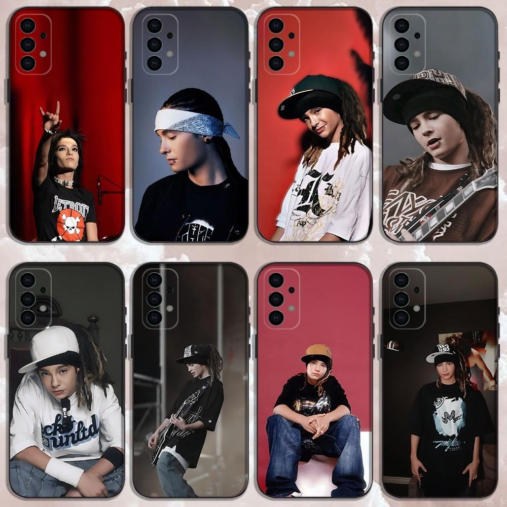 Чехол для телефона T-Tom Bill K-Kaulitz Tokio el для Samsung Galaxy A13,A21s,A22,A31,A32,A52,A53,A71,A80, Мягкий черный корпус