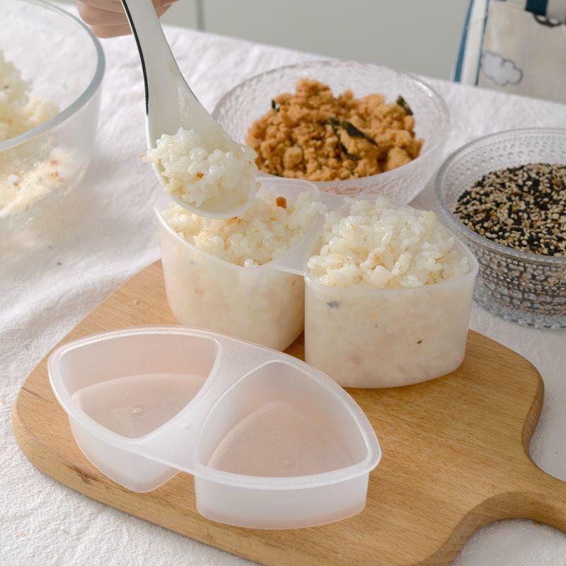 DIY форма для суши онигири рисовые шарики пищевой пресс треугольная форма для приготовления суши японская домашняя кухня аксессуары для бенто инструменты