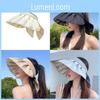 Summer Shell Large Brim Sun Hat With Breathable Polyester For Women And Outdoor Activities