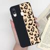 Leopard Print Case For Samsung A40 Phone Cover Soft Silicone Matte Cases For Samsung Galaxy A40 A 40 SM-A405F Bumper Funda Capa