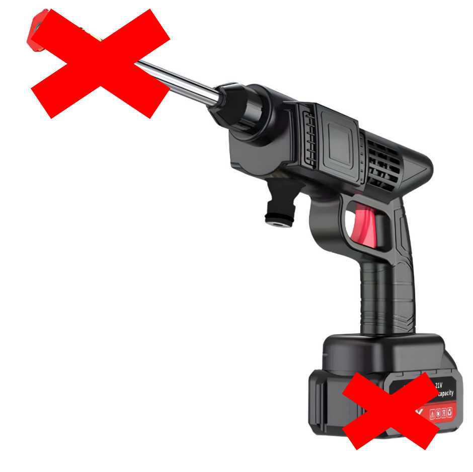 Электрический беспроводной пистолет для мойки автомобилей высокого давления