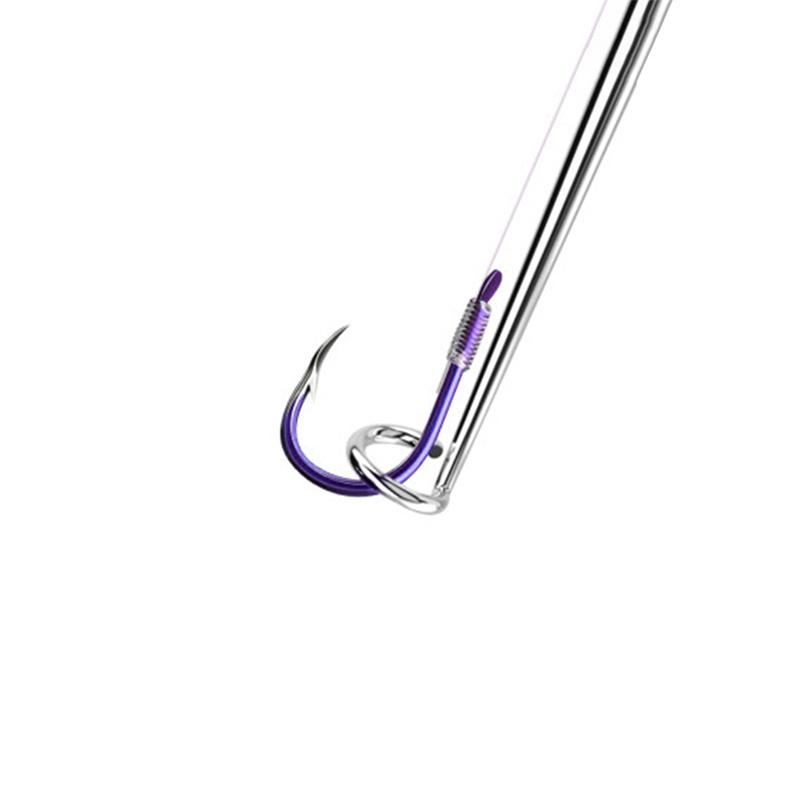 Fishing Knot Tool - 3-in-1 Extractor, Hook Remover, and Loop Tying Device - Quick & Easy To Use - Random Colors