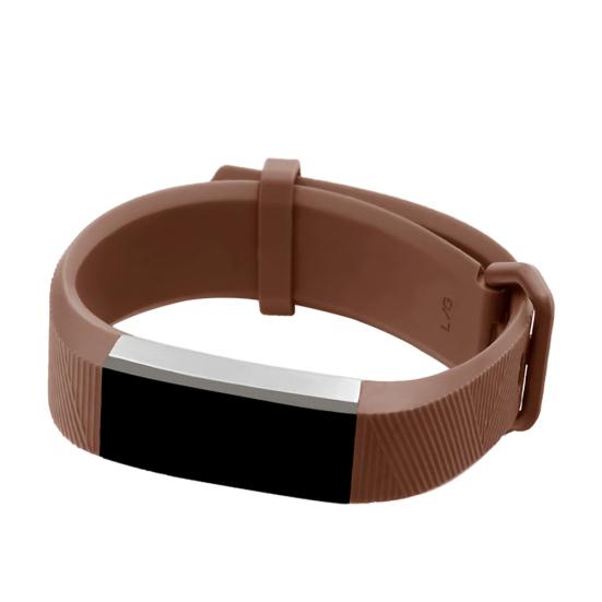 Сменный однотонный мягкий силиконовый ремешок для часов для Fitbit Alta HR