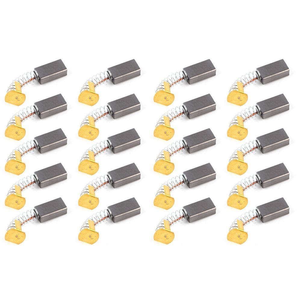 20pcs 125# Carbon Brush Replacement 5x8x15mm Generic Electric Motor Angle Grinder