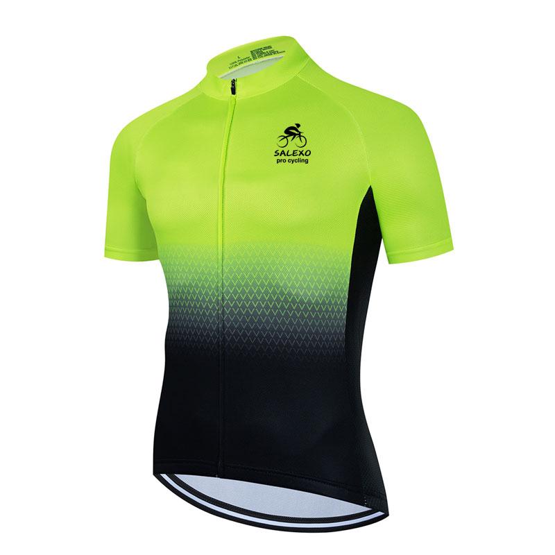 2024 Salexo Ropa Ciclismo летний мужской комплект веломайки с коротким рукавом гоночный горный велосипед велоспорт одежда велосипедная одежда костюм