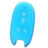 IKT Smart Key Silicone Cover for Suzuki Cars, 4 Buttons, Sky Blue, Spacia, Palette,