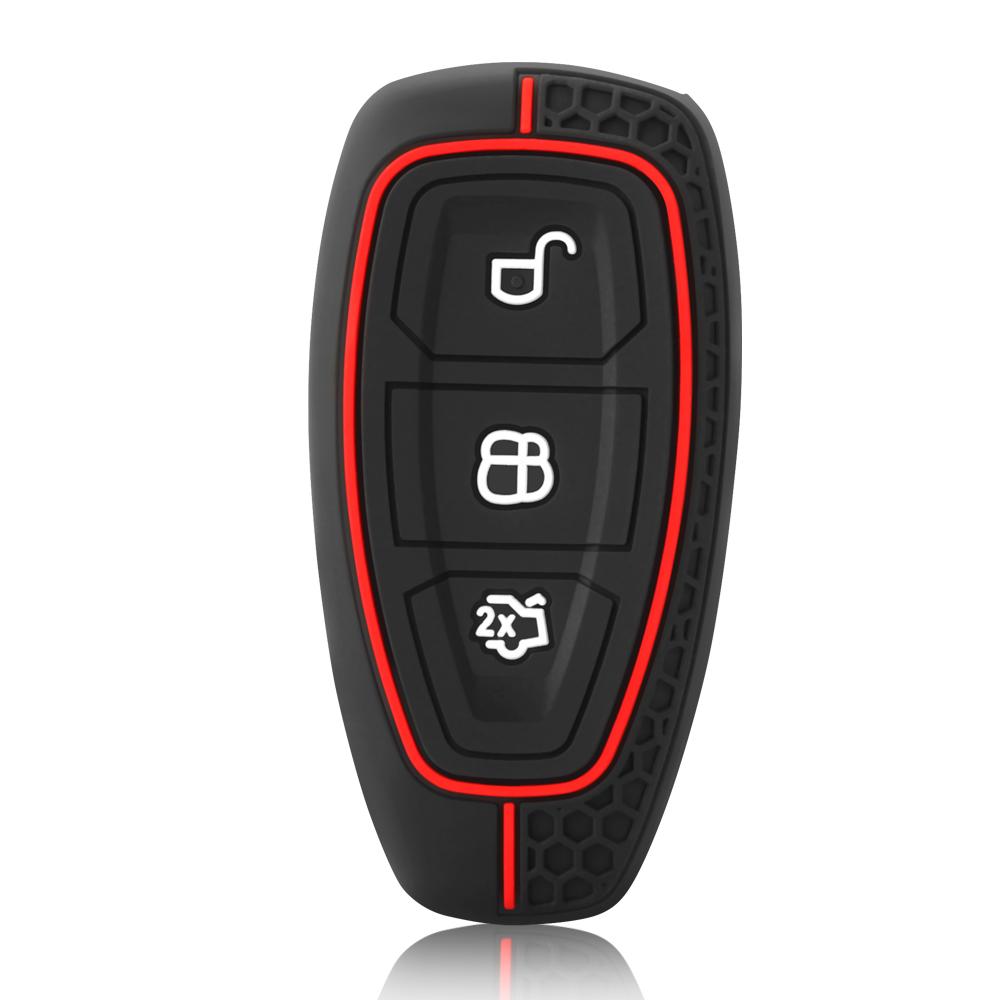 Car Remote Key Case Cover Shell Fob for Ford Focus 3 4 ST Fiesta Fusion Kuga Ecosport Mondeo MK3 MK4 Protect Accessories