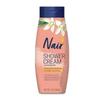 Крем для душа Nair 340 г 1 упаковка Цветы апельсина Nair Крем для душа для удаления волос, Марокканское аргановое масло и апельсин