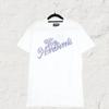 Футболка The Hundreds с косым логотипом, темно-синяя с белым, для скейт-улицы, размер S