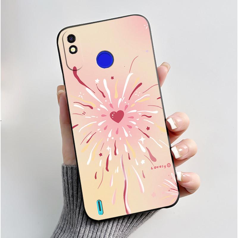 Милый Чехол Для Tecno Spark 4 Lite/POP 3PLUS Чехол Capa Печатный Корпус Защитная Крышка Мягкий Силикон Мультяшный Корпус Телефона Fundas